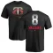 Men's Minnesota Twins Christian Vazquez Black Midnight Mascot T-Shirt