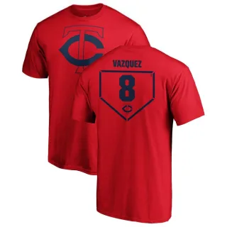 Men's Minnesota Twins Christian Vazquez Red RBI T-Shirt