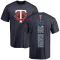 Men's Minnesota Twins Simeon Woods Richardson Navy Backer T-Shirt