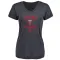 Women's Minnesota Twins Christian Vazquez Navy Base Runner T-Shirt