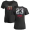 Women's Minnesota Twins Royce Lewis Black Midnight Mascot V-Neck T-Shirt