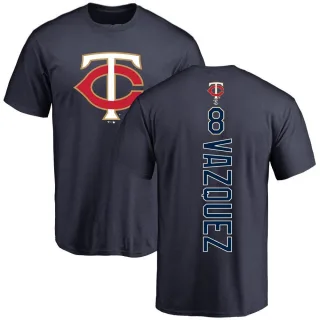 Youth Minnesota Twins Christian Vazquez Navy Backer T-Shirt